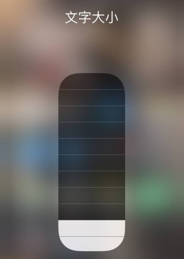 汇川苹果手机维修分享小技巧：在 iPhone 控制中心快速调节字体大小 